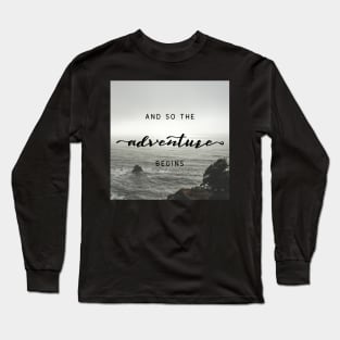 And So The Adventure Begins XI Long Sleeve T-Shirt